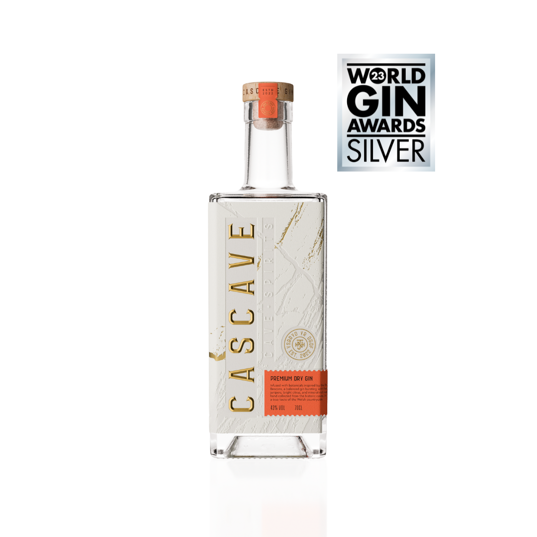 Cascave Premium Dry Gin, welsh gin, cave aged gin, award winning gin, gin cocktails