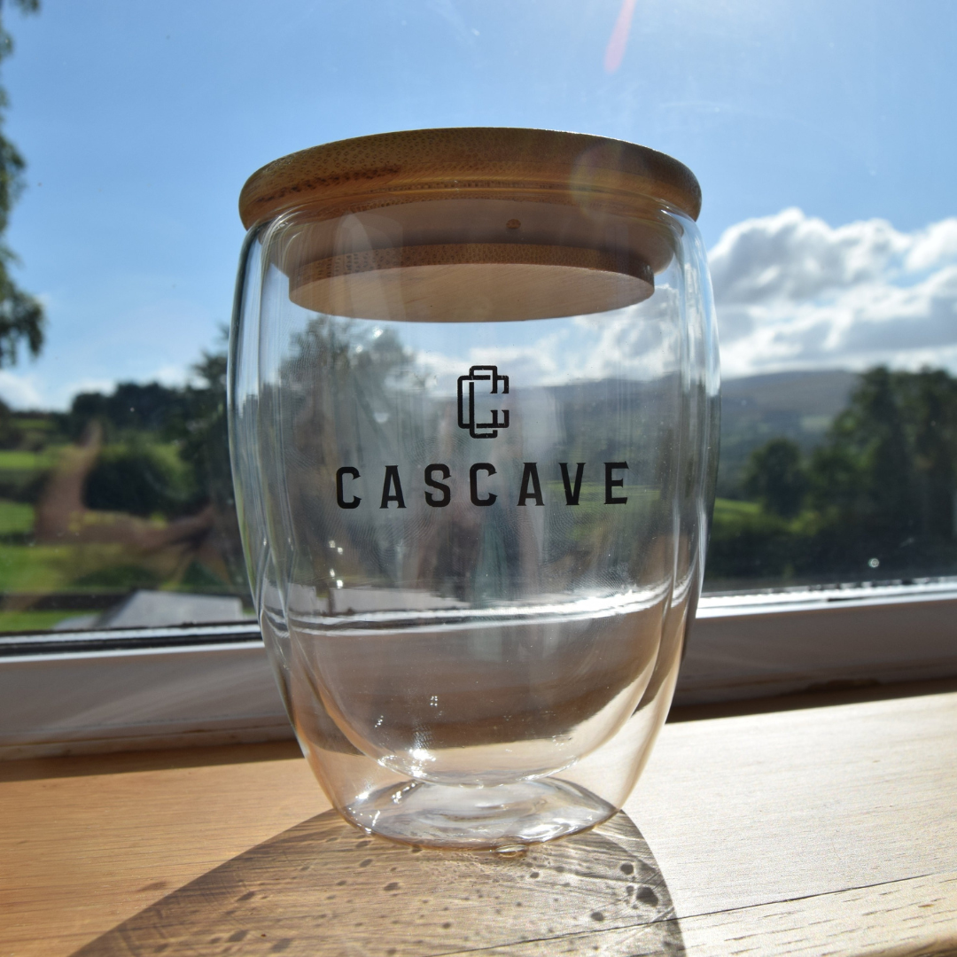 Glass thermal discount cup