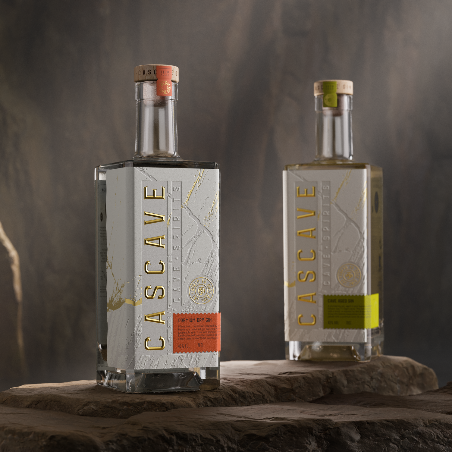 Cascave Gin, Cascave Premium Dry Gin, welsh gin, cave aged gin, award winning gin, gin cocktails